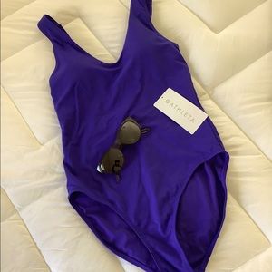 Athleta Seychelles One Piece-Size SML/ Yacht Blue